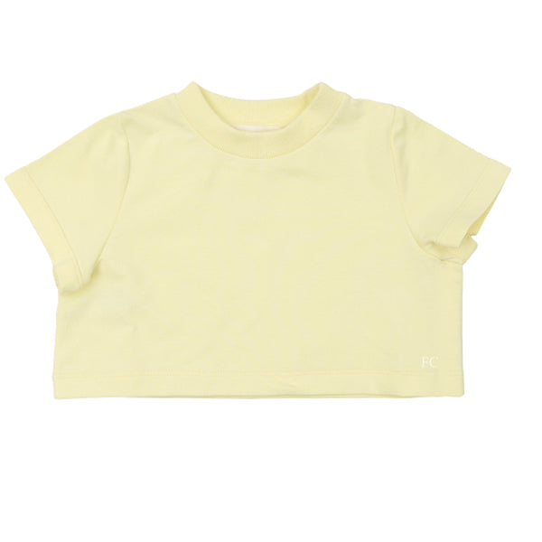 Yellow side scrunch top by Be For All