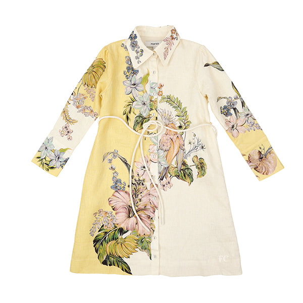 Porter Floral Linen Dress - 7 Porter Floral Linen Dress - 7