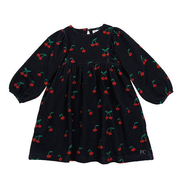 black cherry dress WANDER & WONDER HARRIET DRESS (1-12Y) 11-12Y / Black CHERRY