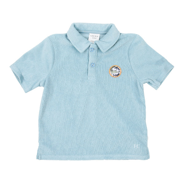 Crocodile patch terry polo by Carrement Beau