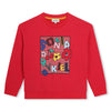 Poppy print sweatshirt by Sonia Rykiel