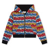 Multi hearts zip up sweatshirt by Sonia Rykiel