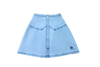 Denim blue patch skirt by Crew Kids