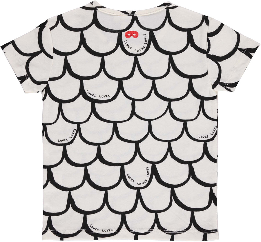 Scales t-shirt by Beau Loves
