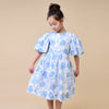 Capriole Blue Hydrengia Dress by Jessie and James
