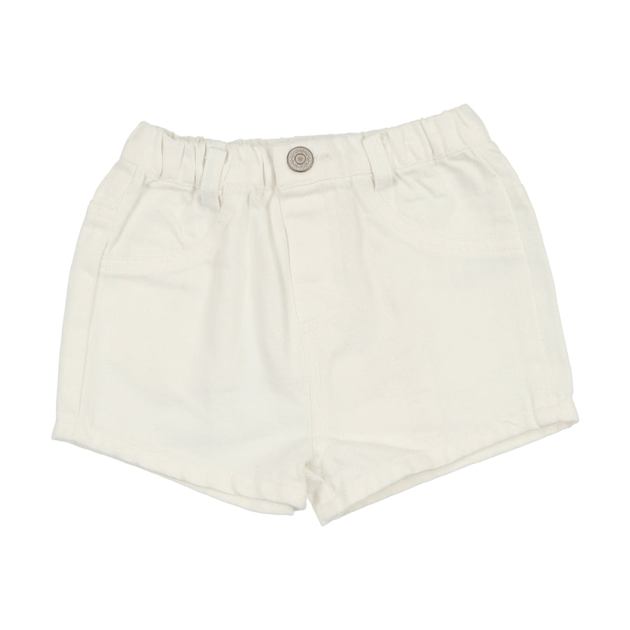 White denim shorts by Lil leggs