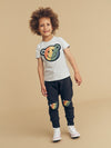 Smiley Rainbow T-shirt by Hux Baby