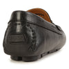 Moccasin black loafers by Hugo Boss