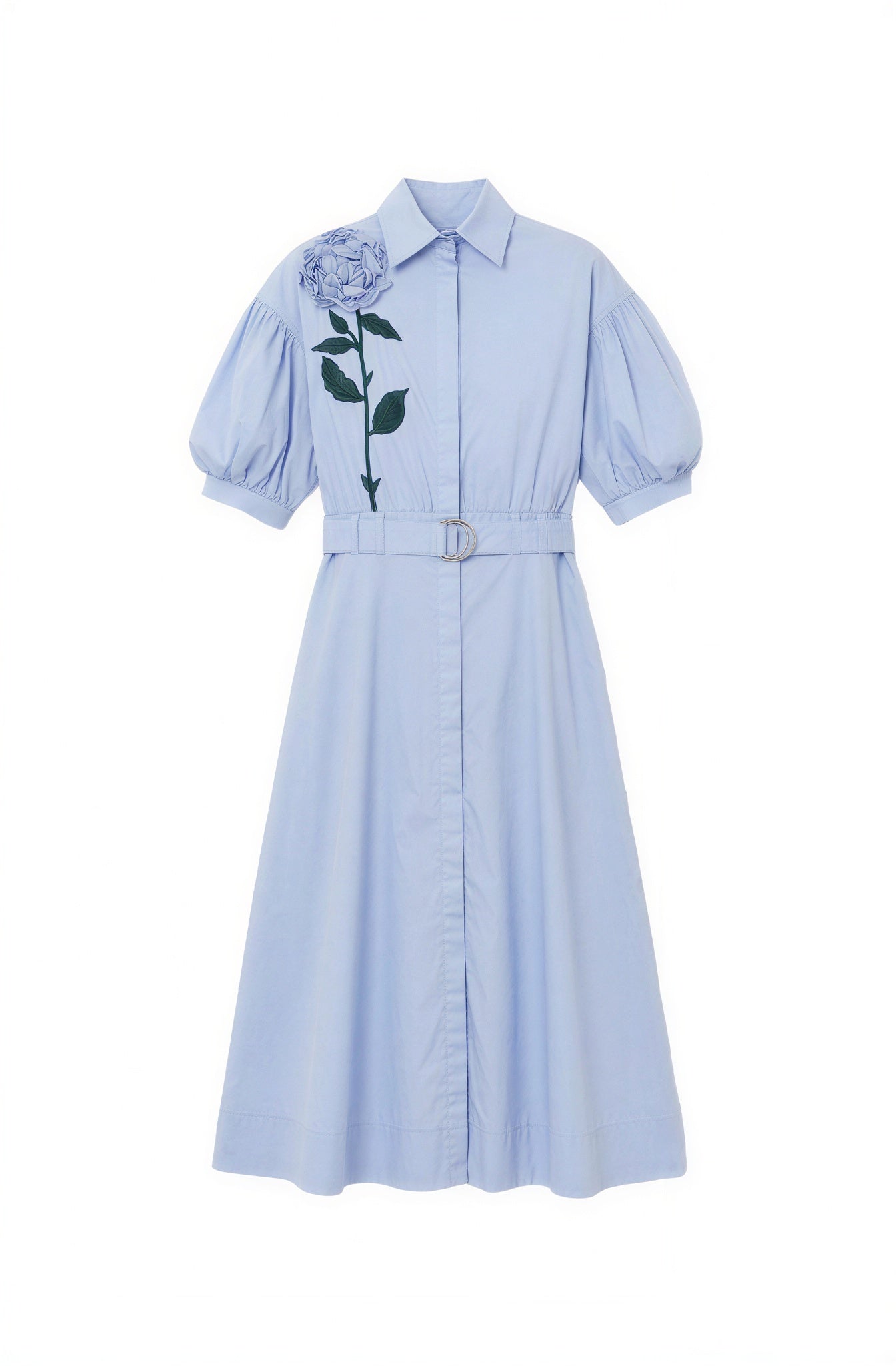 Soir Victoria applique blue dress Flying Colors Soir Victoria applique blue dress Flying Colors