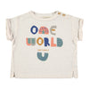 One world t-shirt by Babyclic
