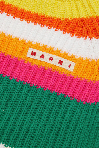 Multi stripe knit sweater by Marni