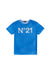 Blue n21 print t-shirt by N21