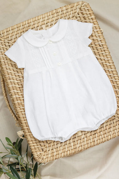 Lace white romper by Tartine Et Chocolat