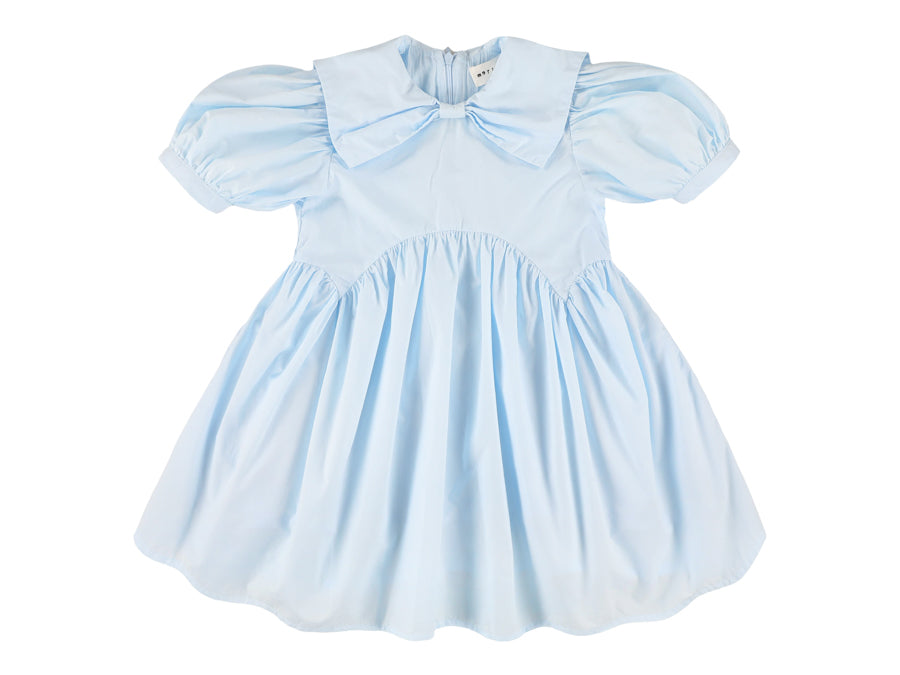 Morley Bow on chest blue dress Flying Colors Morley Bow on chest blue dress Flying Colors