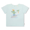 Surfing crocodile t-shirt by Carrement Beau