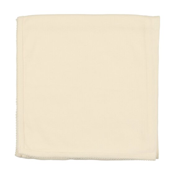 Ivory pinpoint blanket by Lilette
