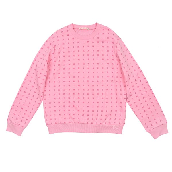 Pink marni print sweatshirt by Marni