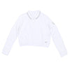 White long sleeve polo by Colmar