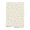 Branches white/blue muslin swaddle by Lilette