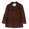 Rust Button Coat By Manuell & Frank