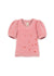 Applique pink heart t-shirt by Kids On The Moon