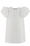 Embroidered ruffled dress by Philosophy