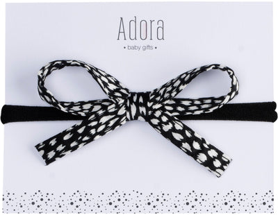 Ribbon Bow Headband by Adora Baby Gifts (Color Options)