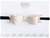 Suede Bow Headband by Adora Baby Gifts (Color Options)