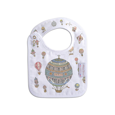Hot Air Balloons Bib by Atelier Choux - Flying Colors
