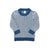 Dominique Blue Sweater by Tun Tun