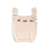 Embroidered baby pink bloomer set by Tun Tun