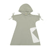 Sage hood dress by Retro kid