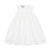 Embroidered bib cream dress by Mimisol