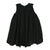 Peter pan collar black dress by JNBY