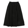 Black long pleat skirt by Be For All
