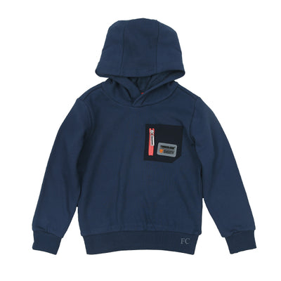 Zipped chest pocket hoodie by Timberland