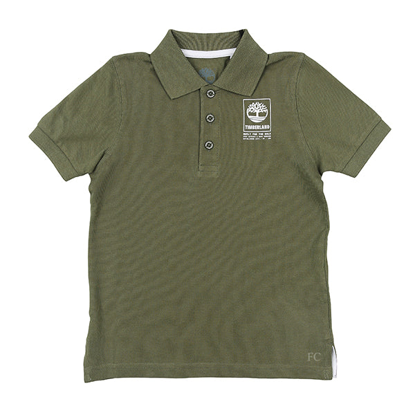 Green basic polo by Timberland