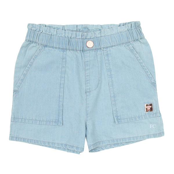 Mini Label Girls Pocket Footie & Hat - White Mini Label Girls Pocket Footie & Hat - White