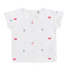 Butterfly print tee by Losan