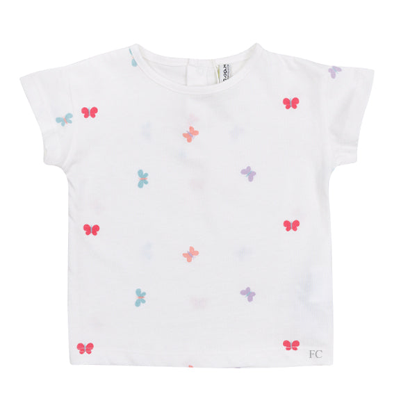 Butterfly print tee by Losan