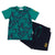 Allover print shorts set by Bikkembergs