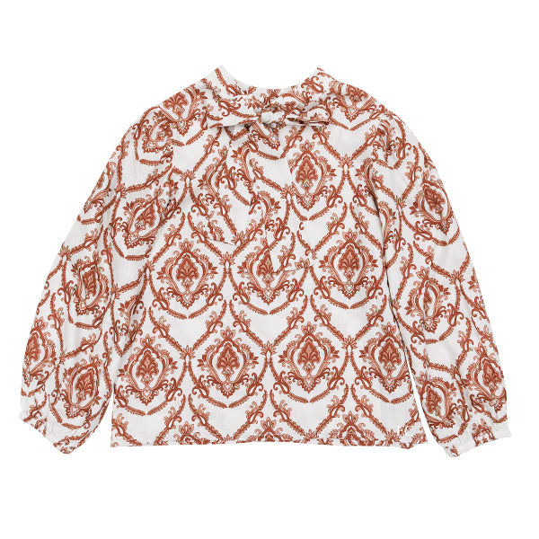 Tie back paisley top by Atelier Parsmei