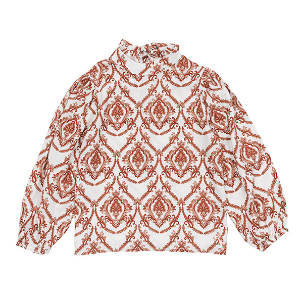 Tie back paisley top by Atelier Parsmei