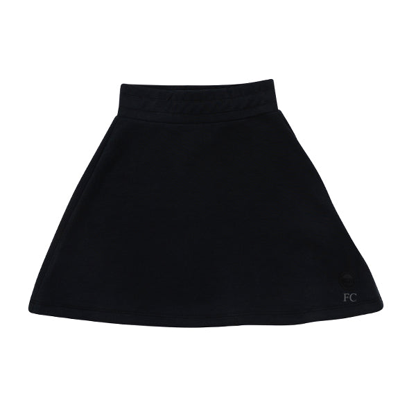 Tone on tone black skirt by Colmar