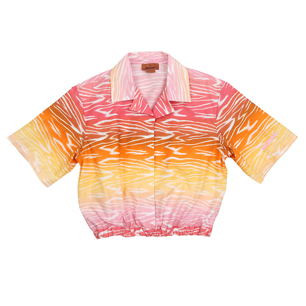 Multi color print shirt by Missoni