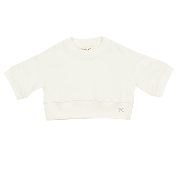 White trim sweater by Be For All