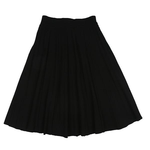Pleated black short skirt by Luna Mae