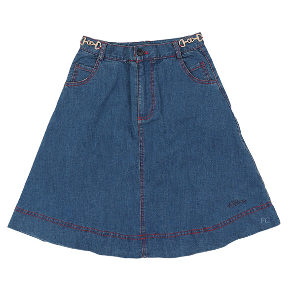 Cottier Aria blue skirt - Flying Colors