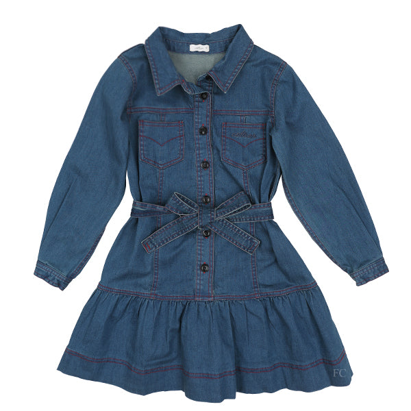 Cottier Aria blue dress