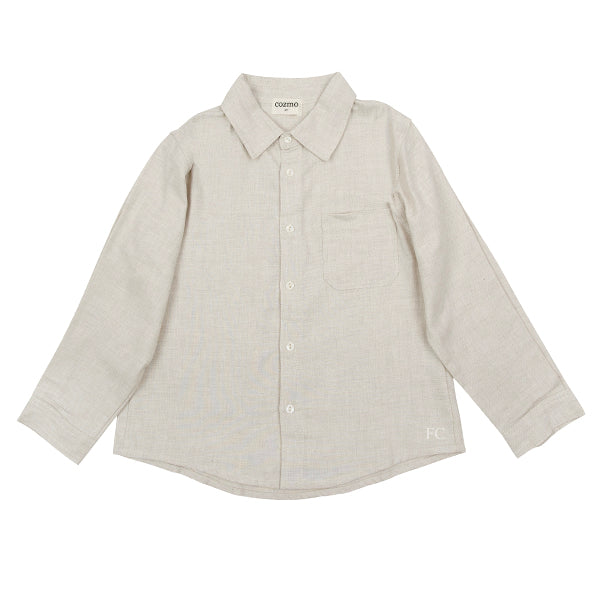 Cozmo Stone rustic mélange shirt